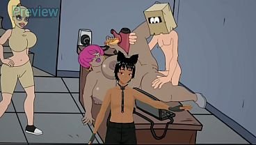 Fuckerman Cumpussy – Time to fuck that goth college woman and get that threesome!