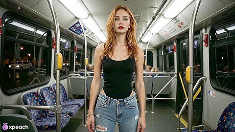 Passionate Eastern European Girl Gets Railed on Bus